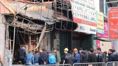 하노이 카페 방화로 11명 사망한 사건 11월 17일 첫 재판 시작