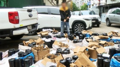 꽝닌성 대규모 웃음가스 밀매 조직 해체