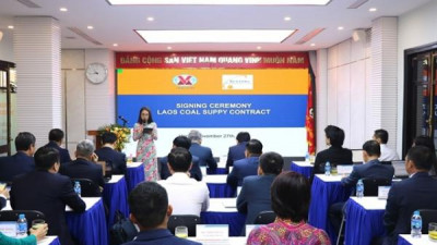 베트남석탄광업공사(Vinacomin), 라오스와 석탄 공급 계약 체결