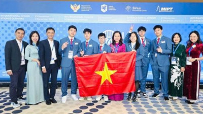 하노이 학생 6명, 국제 주니어 과학 올림피아드에서 메달 획득