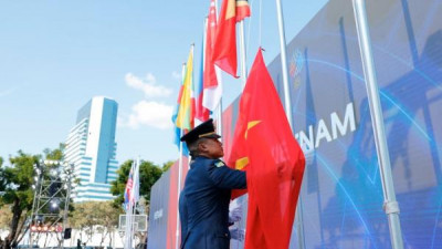 국기 게양식 통해 제33회 동남아시아게임 여정 출발