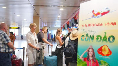 비엣젯, 2025년 12월 17일부터 꼰다오 노선 항공편 2배 증편