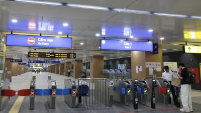 호찌민시 지하철 1호선 2026년 새해 첫날 무료 탑승