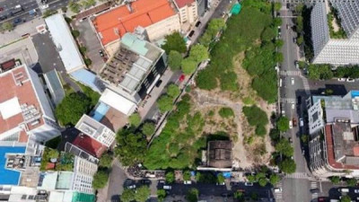 호찌민시, 설날 연휴 맞아 공터에 꽃 공원 조성