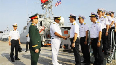 베트남 해군, 말레이시아 왕립 해군 친선 방문