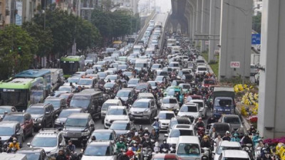 교통 정체로 하노이 연간 12억 달러 손실