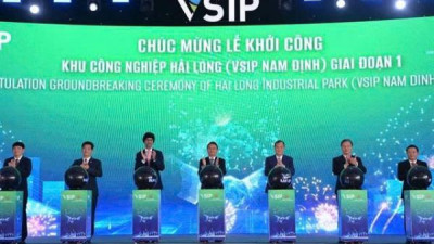 닌빈성, 8,500만 달러 이상 규모 산업단지 조성 사업 착공