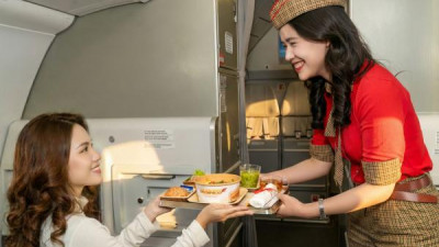 비엣젯, 비즈니스 클래스 승객, 베트남 설날 전통 풍미 새 메뉴 제공