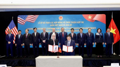 비엣젯, 베트남 및 미국 최고위 지도자 참석 하에 수십억 달러 규모 협약 체결 발표